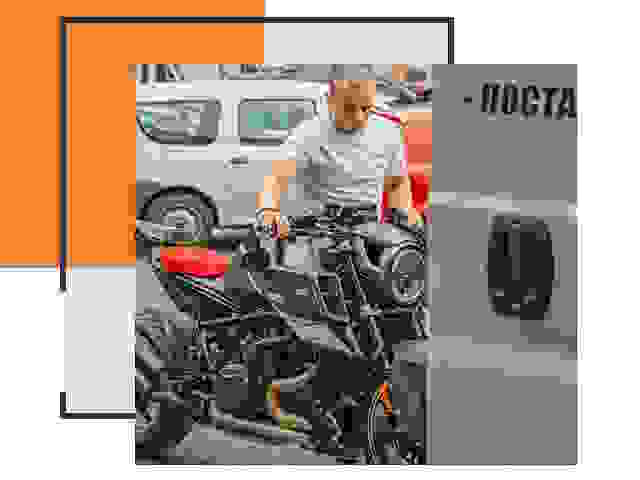 Перевозка мотоцикла по России - Услуги Перевозка-Лкн