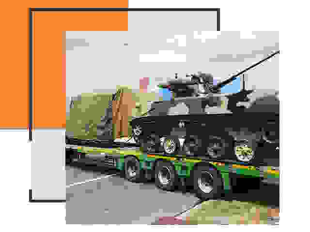 Перевозка военной техники в Александрове